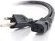 C2G 15 Feet 4.57 Meters 18 AWG Universal Power Cord Black Model 9482