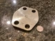 hydraulic cap steel cover -20/61 P052 china 3 1/8 x 2 7/8 with 4 holes