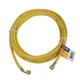 Yellow Jacket 21125 25' 1/4" Yellow Charging Hose, Plus II