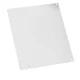 HOFFMAN A12P10AL Internal Panel, Aluminum, 10.75 x 8.88 in., Fits 12 x 10