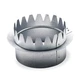 Ameriflow G5010c Snap On Collar, Round, Galvanized Steel