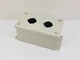 Hoffman E2PB Dual Push Button Enclosures for 30mm Buttons, Bottom Entrance