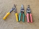 3 Blue Bird Midwest Cutting Shears Tinner Snips  Cuts 102 103 P6716L