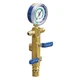YELLOW JACKET 93853 Single Manifold Gauge, 2 1/2 in Gauge 33NT65