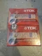 TDK D60 Superior Normal Bias IEC 1/TYPE 1 Blank Cassette Tapes - 12 Pack  NEW