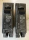 GE THQB1120 (LOT OF 2) 20A SP 120V BOLT ON CIRCUIT BREAKERS