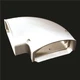 Mueller W02716 Streamline Long Radius 90 deg Elbow, 1/4 in, C x C, Copper