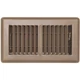 TruAire 150MB 06X14 STAMPED FACE FLOOR REGISTER, 6 IN. X 14 IN., BROWN