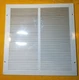 NEW WHITE 14" X 14" RETURN COLD AIR GRILLE LOUVER VENT COVER FITS 14" DUCT