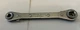 RITCHIE YELLOW JACKET #60613 SQUARE RATCHETING WRENCH 3/16" 1/4" 5/16" 3/8" HVAC