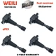 4X Ignition Coil ZJ20-18-100 For Mazda 2 DE Hatchback 1.5L 3 BK Saloon 1.4L 1.6L