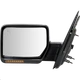 Power Mirror For 2007-2008 Ford F-150 2007-08 Lincoln Mark LT Left Heated Chrome