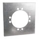 DAYTON 6KWJ6 22.13"Rnd to 24"Sq Stel Roof Vent Adptr 6KWJ6