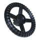 Dayton Ve1ynw7htwg Handtiltwheel, Black, 5-1/2India, Pk2
