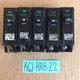 Lot of 5 GE THQB120 BOLT-ON BREAKER, 120/240-VOLT, 1-POLE, 20-AMP