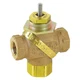 Schneider Electric Vb-7313-0-4-4 Valve, 1/2", 3-Way Mixing, 4.4 Gpm