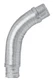 Metal-Fab MDWF0403 Gas Vent Pipe 4" Aluminum 530&infin;F Double Wall Flexible