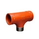 VICTAULIC FC17029P00 Victaulic FC17029P00 Reducing Tee 2-1/2 x 2-1/2 x 1-1/2 in