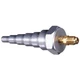 JB INDUSTRIES BRZ-1000 Step Adapter,0 Deg,5 in L,Steel,500 psi 5UET4