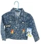 Bluey Denim Jacket Boys/Girls Size 3T Lined Patches Blue Licensed Dreamwave NEW