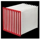 2 Pack AAF DRIPAK NX Premium MERV 13 @ 2000cfm 10 Pocket Filter 24 X 24 X 22 