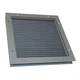 Dayton 6Wrj4 Door Louver, 14-1/8 H, 20-1/4 W, Steel