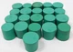 Lot of 21 each Fisher Scientific 14-141F Bottle Stoppers 27mm 23mm