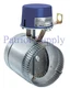 FIELD CONTROLS GVD-4PL GVD-4PL 4" AUTOMATIC VENT DAMPER FOR 24V GA