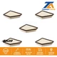Engine Air Filter (5 Pack) For 2010-2017 Chevrolet Equinox GMC Terrain