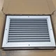 Dayton Electric 6WRK6 Extruded Aluminum Steel Door Louver OD 14.25" X 10.125"