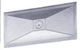 Master Flow FVC168 Mill Aluminum Foundation Vent Cover 7.4 H x 15.4 W in. 2 Pack