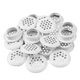 Semetall Air Vents 20 Pack 25mm(1") Stainless Steel Circular Soffit Vent Roun...