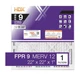HDX 22" x 22" x 1" Superior Pleated Air Filter FPR 9, MERV 12 (12-Pack) - READ