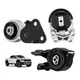 3x Engine Motor & Trans Mount & Torque Strut Mount for 11-14 Edge 07-15 MKX