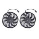 2PCS Cooling Fans VA11-AP7C-57A 78-1375 78-1185 For Thermo King V-Series 12V