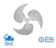 Goodman 0150G00002SP 26 in. 30&deg; HVAC Fan Blade Swept Wing 3