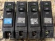 GE THQB1120 1-POLE BOLT ON CIRCUIT BREAKERS OLD STYLE. LOT OF FOUR.