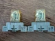 Idec RH2B-UL DC24V Relays with base LOT OF 2 (b1)