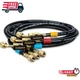 Fieldpiece HR3B - &frac14;&rdquo; Ball Valve Hose Set - 5 ft