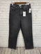 Nicole Miller New York Nomad Super High Rise Straight Jeans Size 8