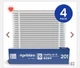 AprilAire OEM 201 (4 Pack) 20x25x6 merv 10 For 2200, 2250