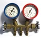 Vintage Robinair 11692/11693 R-22/12/502 A/C Manifold Gauge Set -Tested-