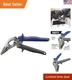 All-Steel Klein 86524 Hand Seamer: Efficient Tool for 22 & 24-Gauge Sheet Metal