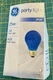 GE Lighting Party Light 49724 25-Watt Blue A19 Light Bulb with Medium Base, 1...