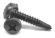 #10-16 x 1 1/2 Self Drilling Screw Phil Pan Head #3 Point Stl Black Zinc