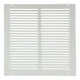 APPROVED VENDOR 4MJP8 Return Air Grille,12x12",White 4MJP8