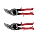 Midwest P6510L Forged Snips Offset Left Aviation Snip (2-Pack)