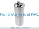 ClimaTek Round Single Run Capacitor 60 MFD 370 440 VAC Volt Fits Supco CR60x370R
