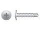 Strong-Point Phillips Pan Head, Zinc Plated, 10-16 x 1/2, #2 Point, Box of 1,000