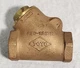 TOYO 125 S Red White Y Shaped 3/4" Bronze Check Valve 200 WOG